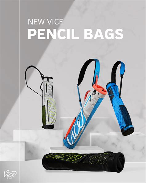 vice golf pencil bags.